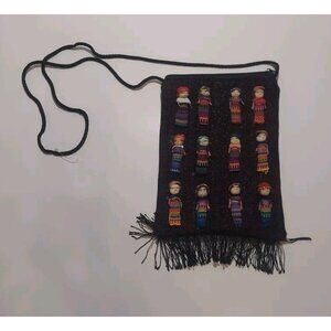 Handmade Worry Doll Crossbody Purse